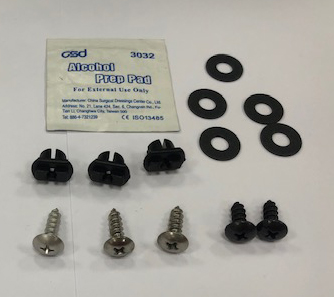 TrailFX RH8490H - Trail FX Bug Shield Mounting Hardware