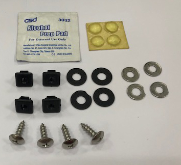 TrailFX RH8063H - Trail FX Bug Shield Mounting Hardware