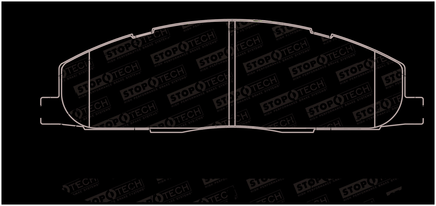 StopTech 308.14000 - Street Brake Pads with Shims and Hardware StopTech 308.14000 - Street Brake Pads with Shims and Hardware