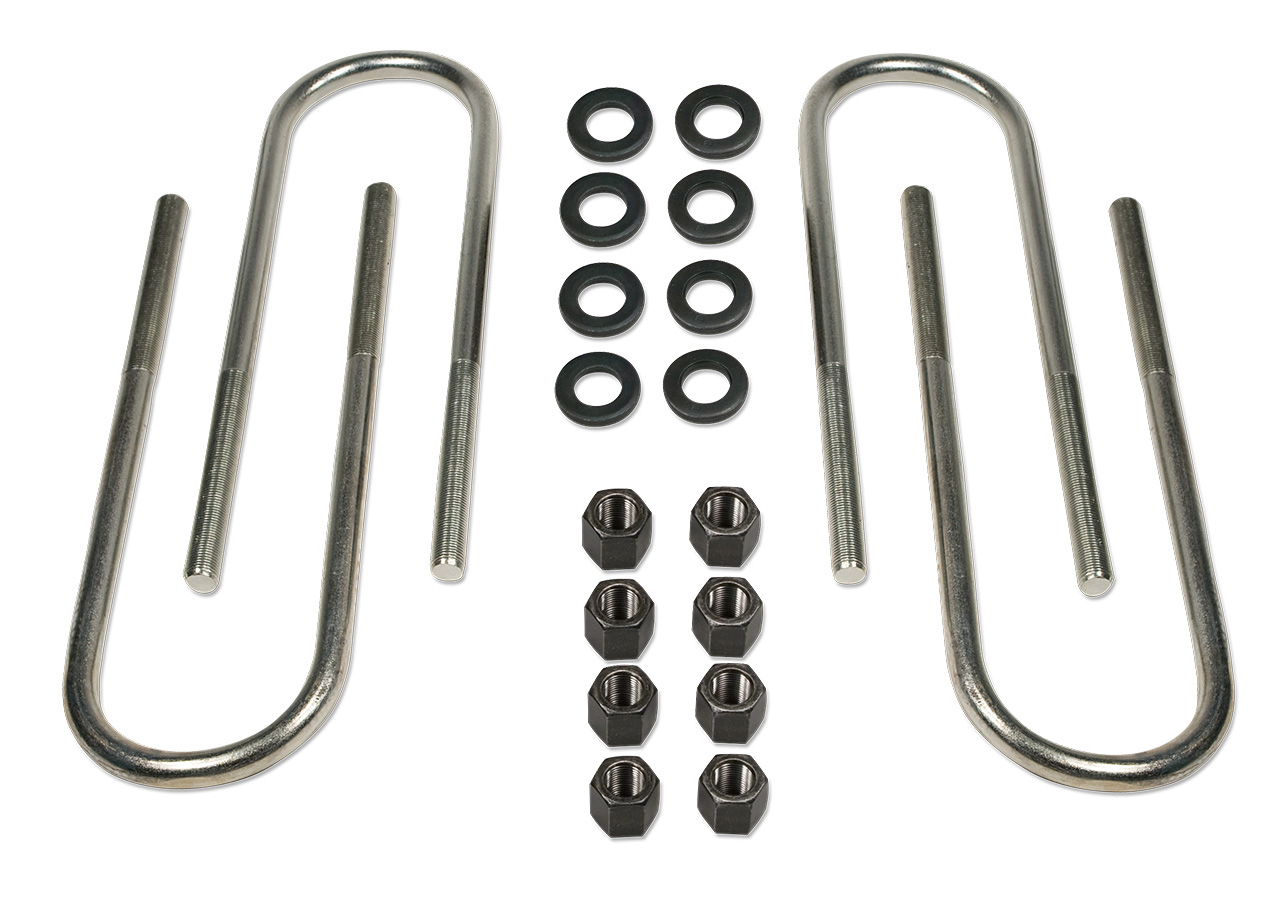 Tuff Country 27850 - Rear Axle U-Bolts 80-96 Ford F150/Bronco 4WD Lifted w/2 Inch Blocks