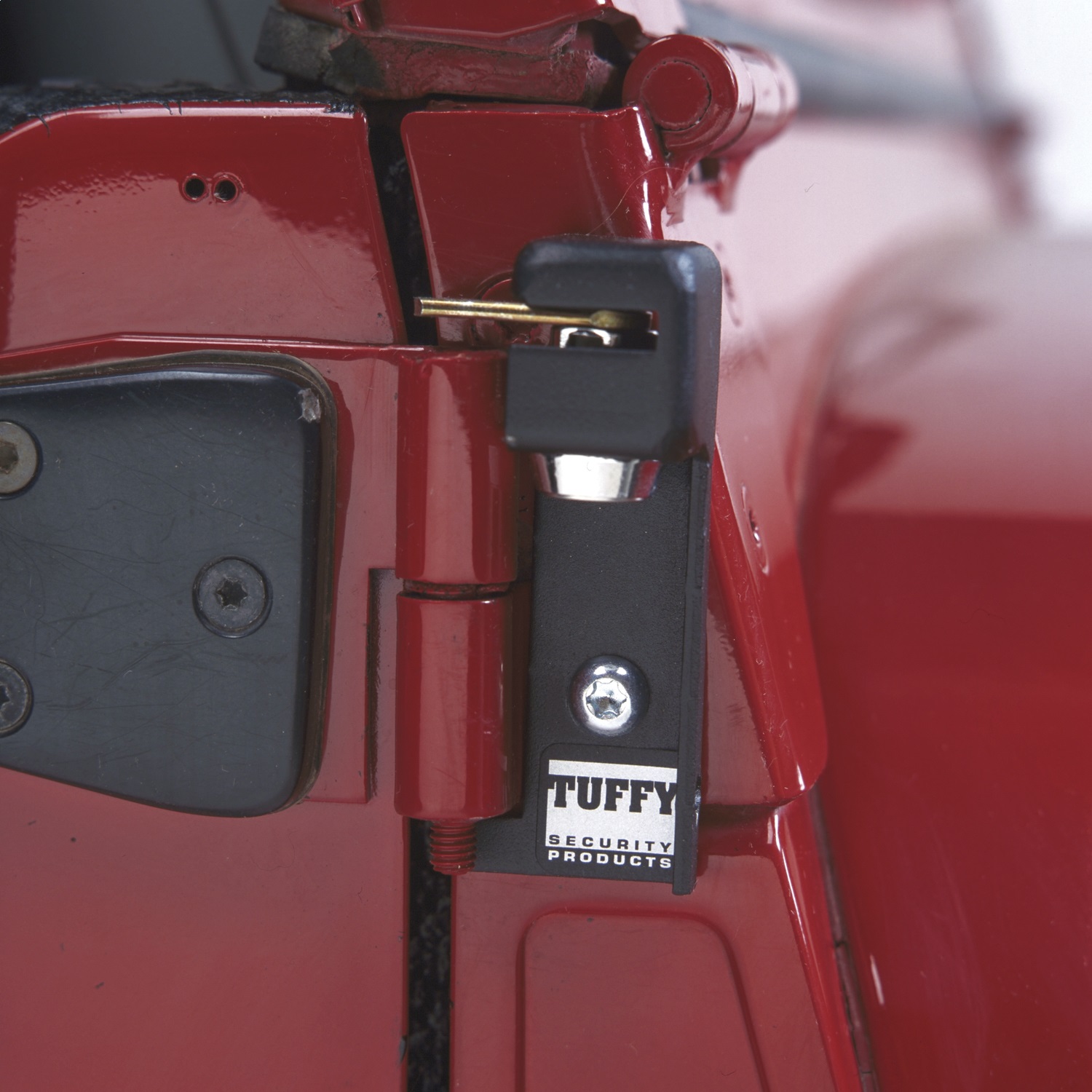 Tuffy Security 037-01 - Door Hinge Locker - 55-86 CJ / 87-95 Wrangler YJ Black Set of 2 Security Products Tuffy Security 037-01 - Door Hinge Locker - 55-86 CJ / 87-95 Wrangler YJ Black Set of 2 Security Products
