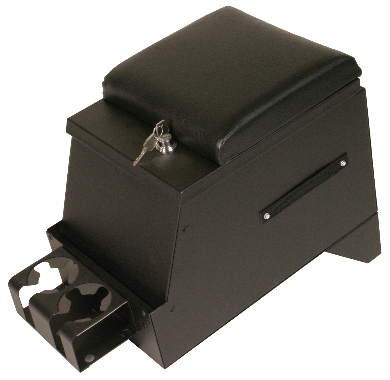 Tuffy Security 016-01 - Series II Center Console Universal 12 1/2 Inch Wide Black  Security Products