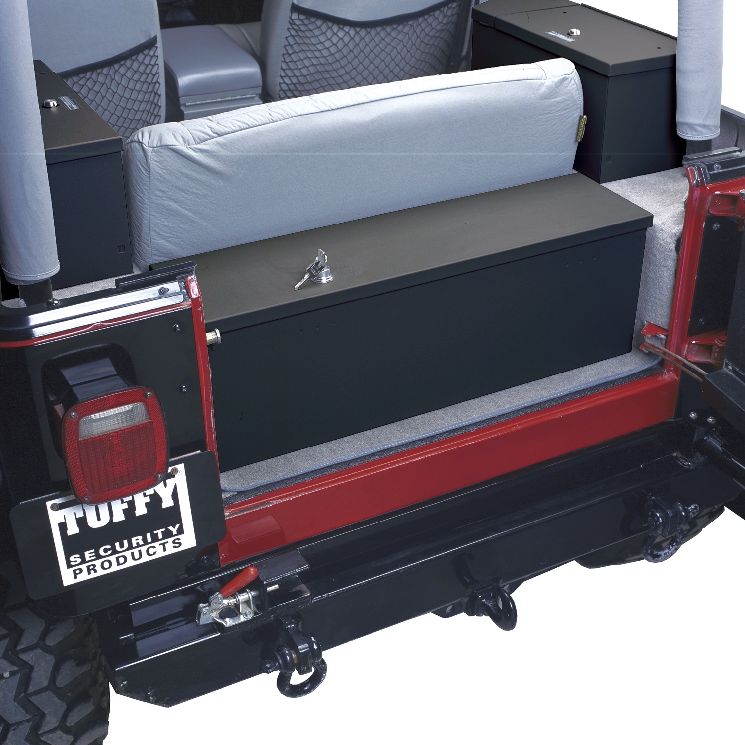 Tuffy Security 025-01 - Security Trunk Lockbox Universal Black Security Products Tuffy Security 025-01 - Security Trunk Lockbox Universal Black Security Products