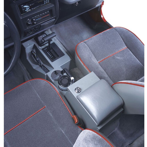 Tuffy Security 040-01 - Series II Center Console - 97-06 Wrangler TJ w/o Factory Subwoofer Full Black  Security Products