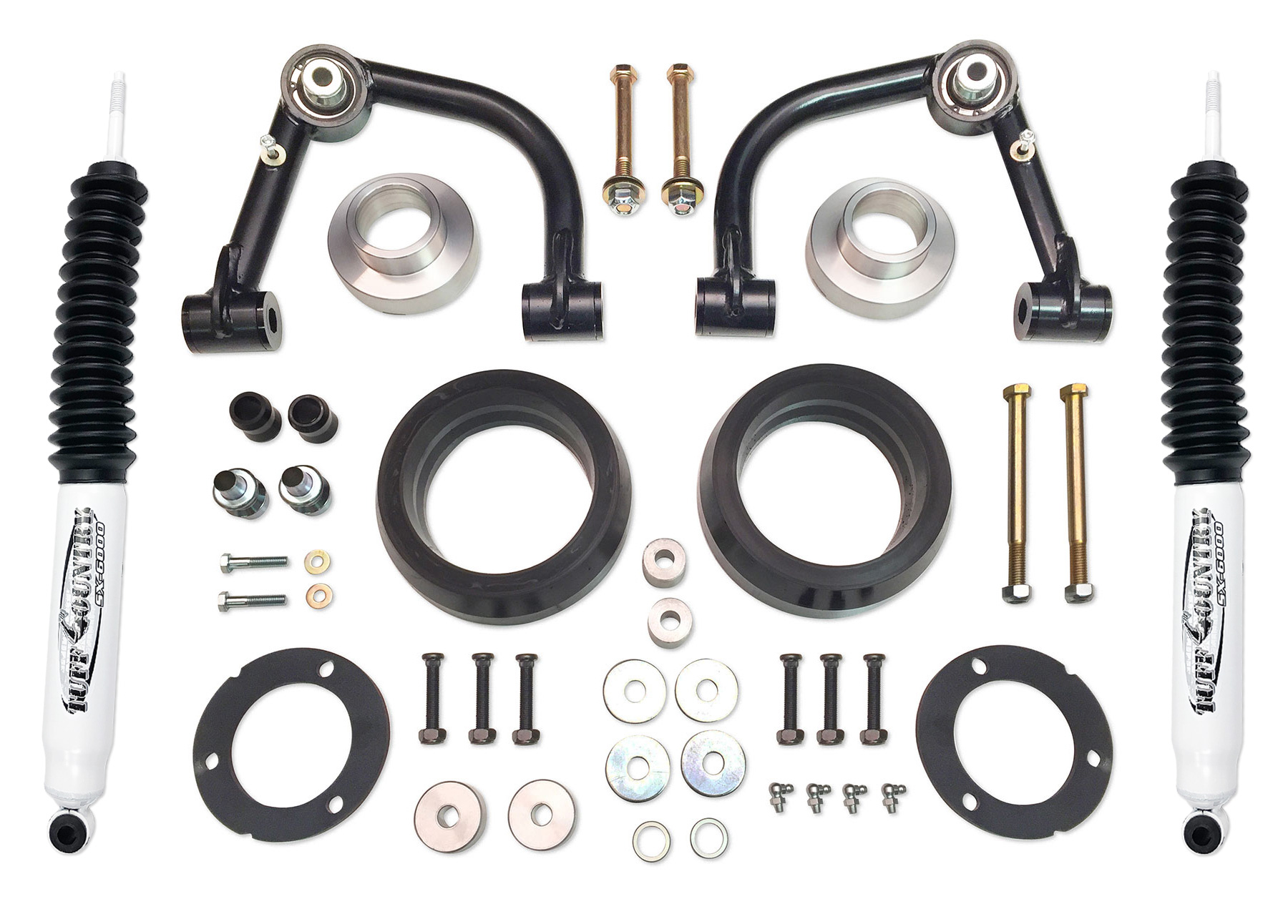 Tuff Country 52011KH - 3 Inch Uni-Ball Lift Kit 03-Up Toyota 4Runner 07-14 Toyota FJ Cruiser w/ SX6000 Shocks Excludes Trail Edition & TRD Pro
