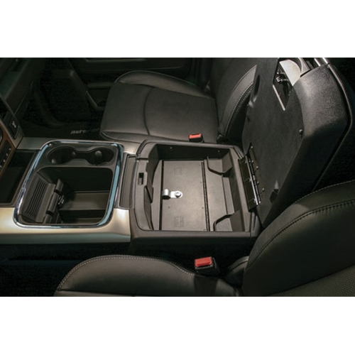 Tuffy Security 321-01 - Console Safe 09-10 Ram 1500 11-18 1500 19 1500 Classic 10-21 2500/3500 w/ Fixed Floor Console w/o Installed Remote CD Player Black  Security Products