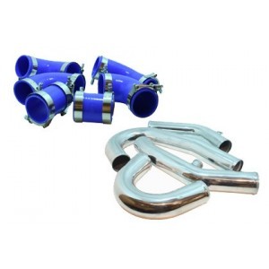 Turbo XS EVO8-FMIC-P - Front Mount Intercooler Pipe Kit for 03-06 Mitsubishi Evo 8 & 9