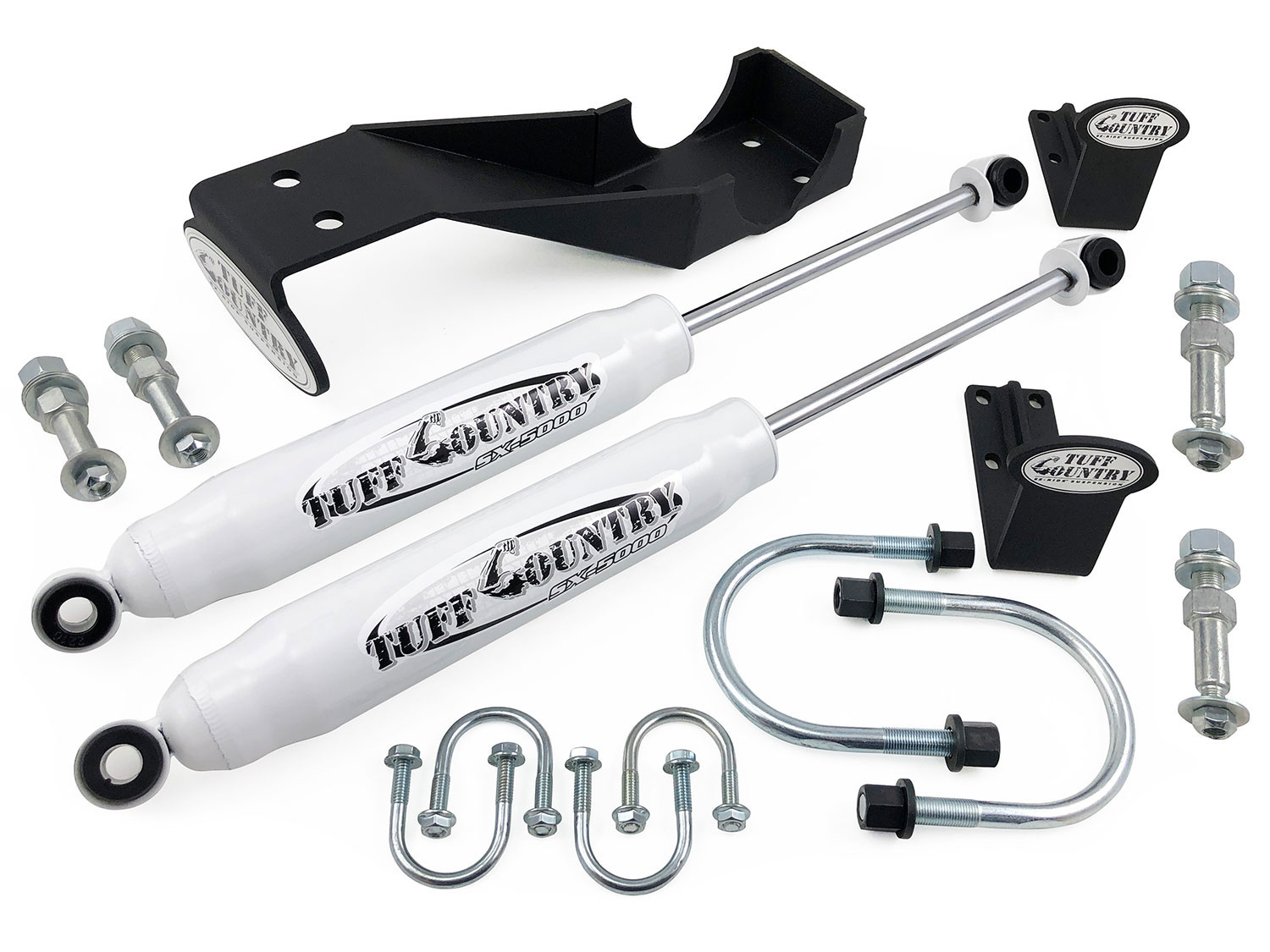 Tuff Country 66250 - Dual Steering Stabilizer 05-16 Ford F250/F350 4WD