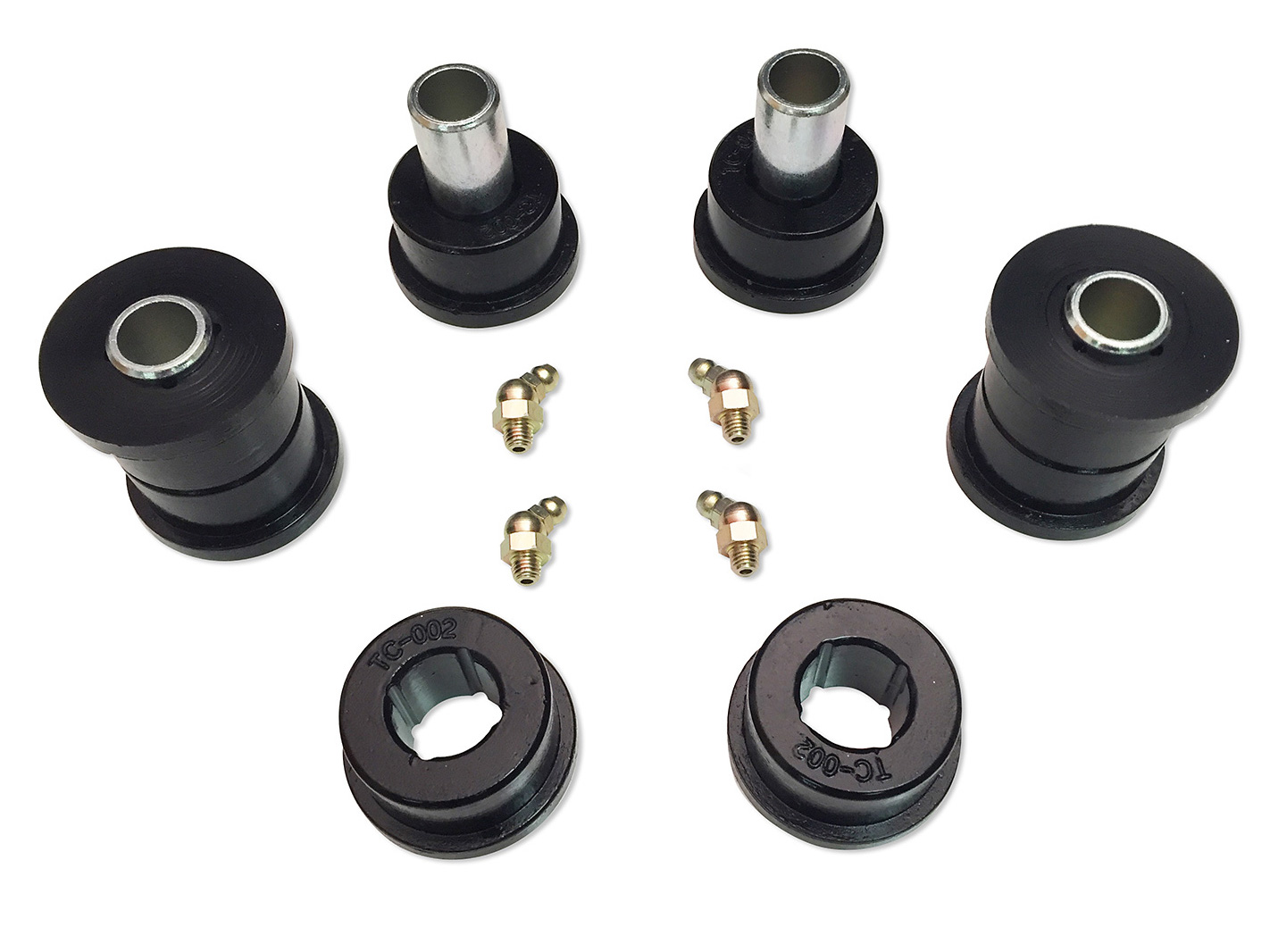 Tuff Country 91122 - Replacement Upper Control Arm Bushings & Sleeves 11-19 Silverado/Sierra 2500HD/3500HD 4x4 & 2WD For  Lift Kits