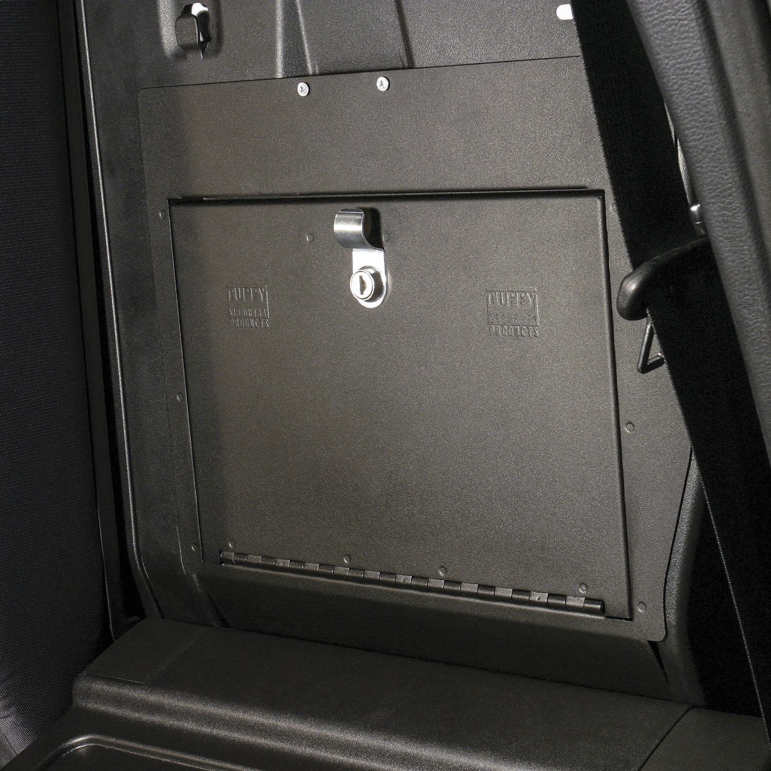 Tuffy Security 331-01-A - 05-23 Toyota Tacoma Behind Seat Cubby Cover W/ Combo Lock