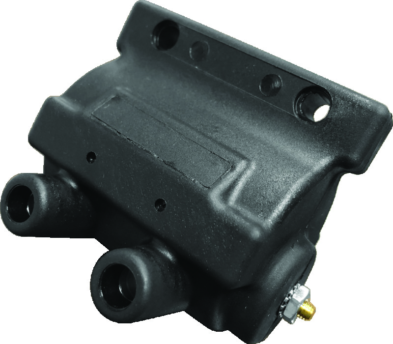 TwinPower 210528 - Twin Power 85-99 Big Twin 85-03 XL Exc EFI Power Ignition Coil Black Replaces H-D 31614-83A