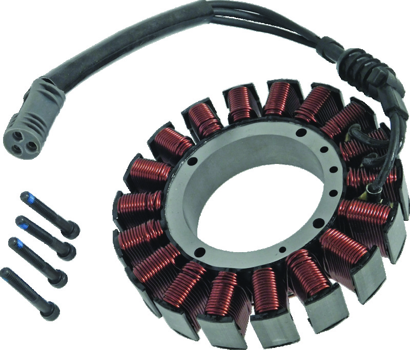 TwinPower 215646 - Twin Power 06-16 FLH FLT Stator Replaces H-D 29987-06B 50 Amp