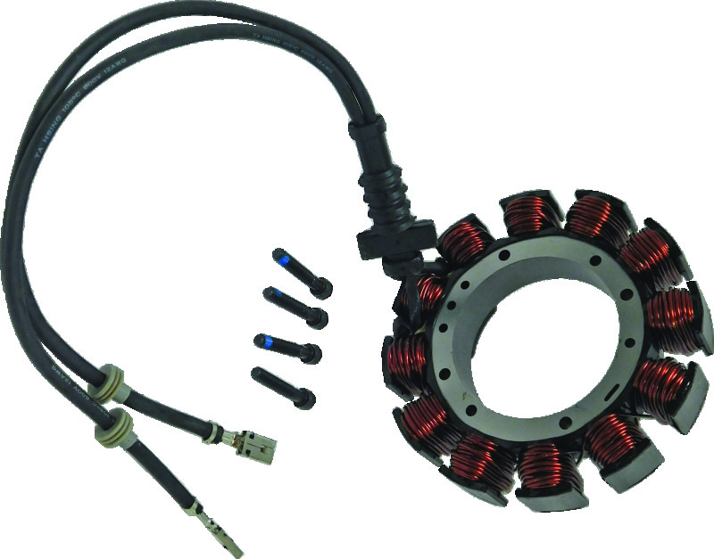 TwinPower 215645 - Twin Power 02-05 FLH FLT Stator Replaces H-D 29987-02A 45 Amp