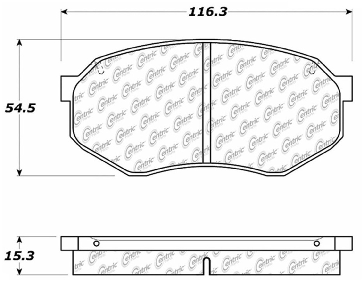 StopTech 319.03890 - Truck and SUV Pad