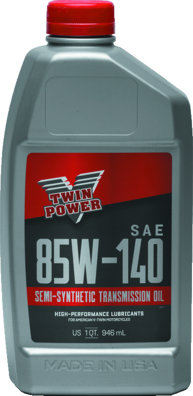 TwinPower 539022 - Twin Power 85W140 Semi-Synthetic Transmission Lube Quart TwinPower 539022 - Twin Power 85W140 Semi-Synthetic Transmission Lube Quart