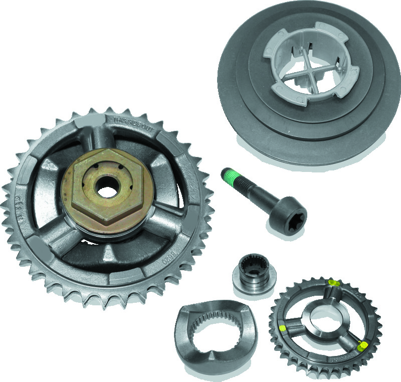TwinPower 496035 - Twin Power 07-17 FLH FLT FXST FLST Compensator Sprocket Kit S.E. Style Requires 09 Up Style Rotor