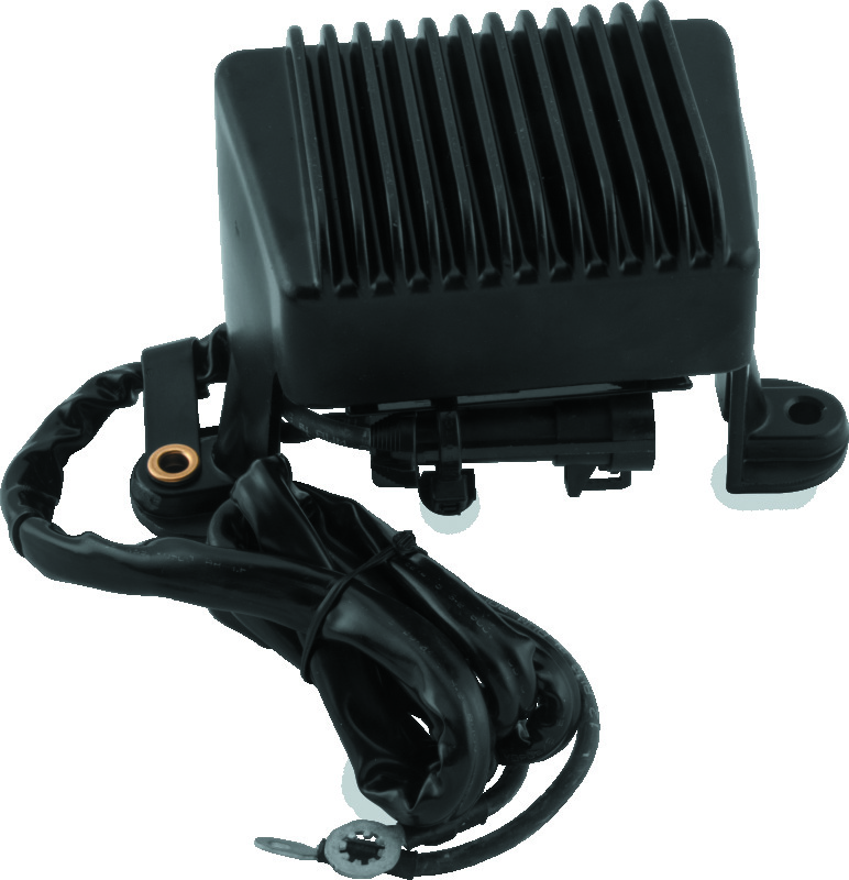TwinPower 498273 - Twin Power 02-03 FLH FLT Voltage Regulator Black Replaces H-D 74505-02