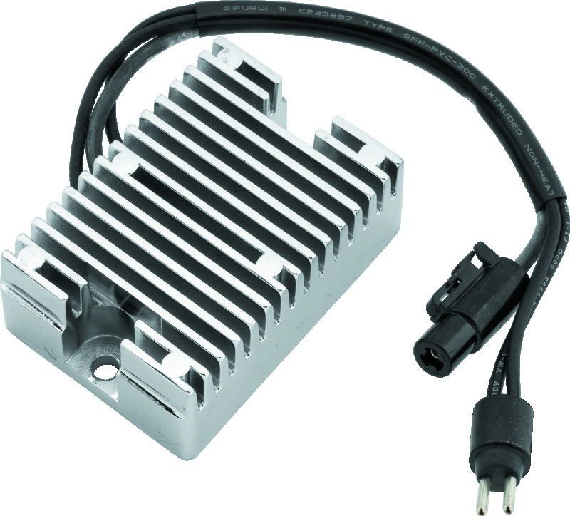 TwinPower 498252 - Twin Power 94-03 XL Voltage Regulator Chrome Replaces H-D 74523-94 22 Amp