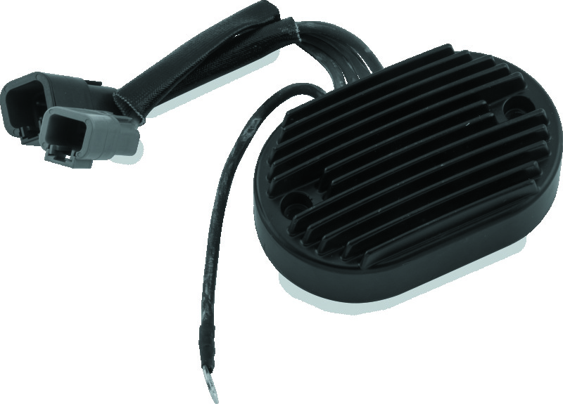 TwinPower 498261 - Twin Power 2007 FXST FLST Voltage Regulator Black Replaces H-D 74540-07 40 Amp