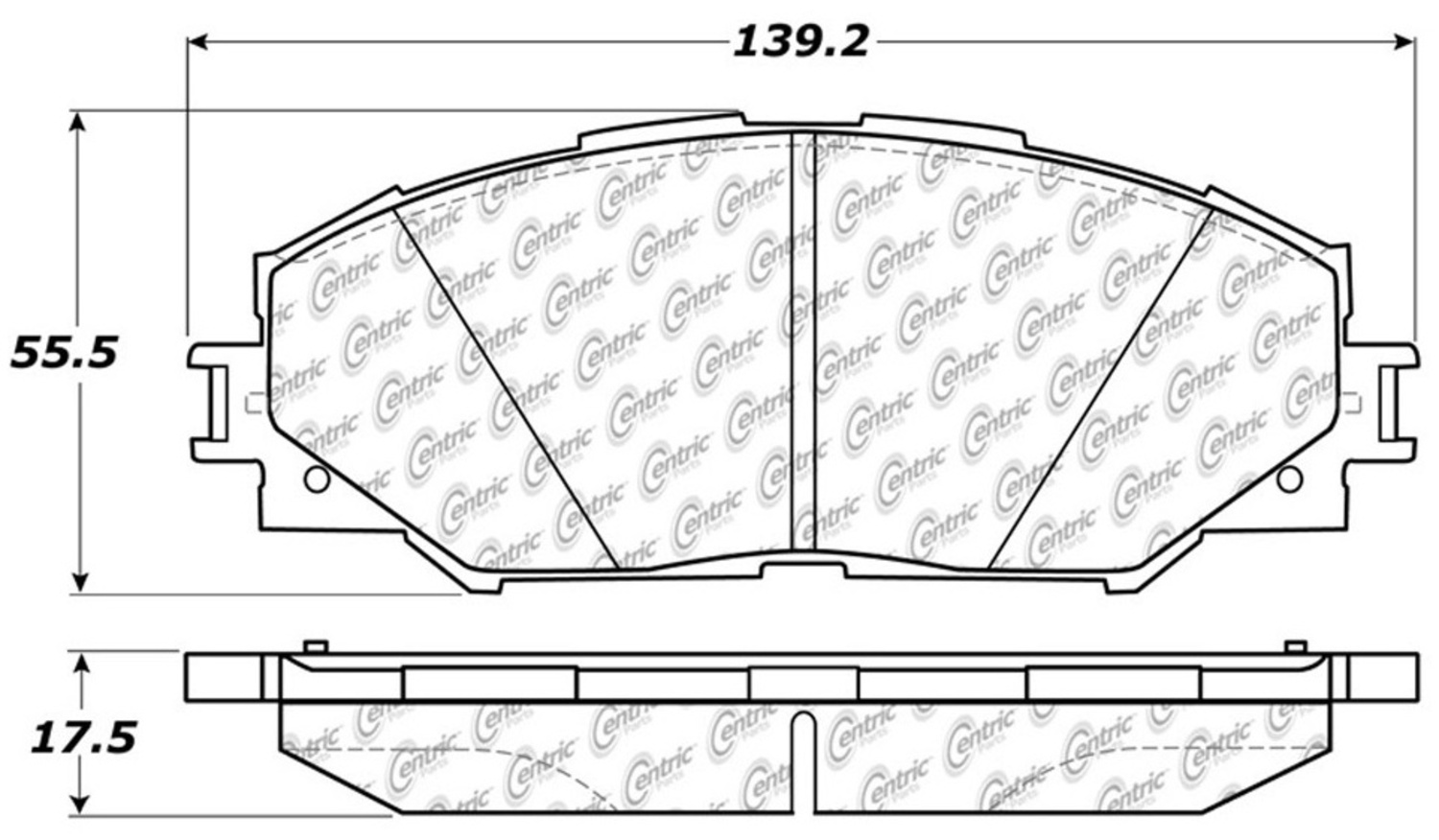 StopTech 319.12100 - Truck and SUV Pad