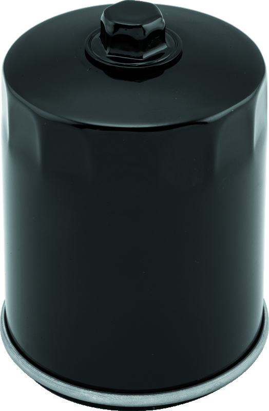 TwinPower 603614 - Twin Power 80-99 Big Twin Exc Twin Cam L84-Up XL Black Oil Filter W/Nut Replaces H-D 60305-80A