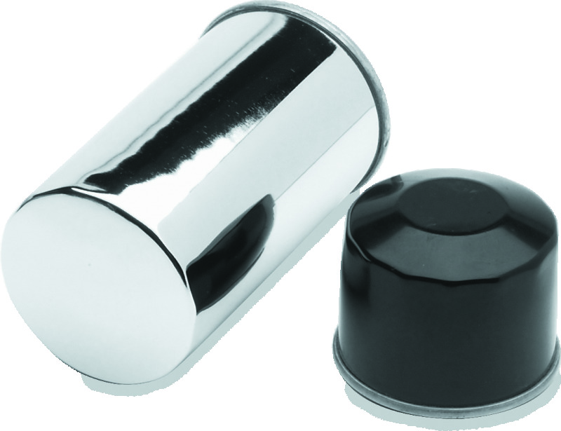 TwinPower 603602 - Twin Power Twin Cam and M8 Black Oil Filter Replaces H-D 63731-99A with Backflow Valve