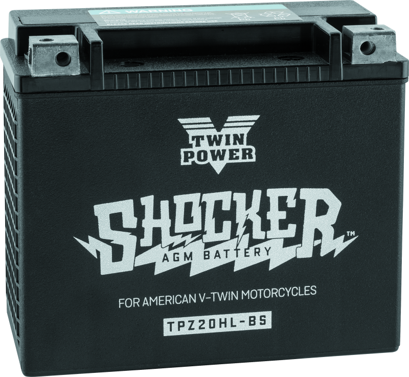 TwinPower 781154 - Twin Power YTX-20HL Shocker Battery Replaces H-D 65989-97A 310 CCA