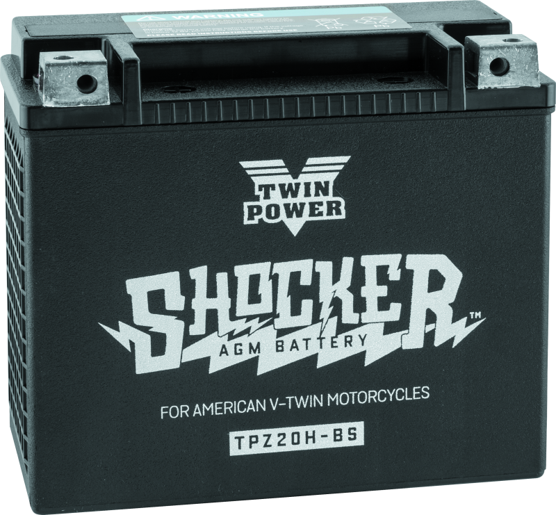 TwinPower 781153 - Twin Power YTX-20H Shocker Battery Replaces H-D 65991-82B 310 CCA
