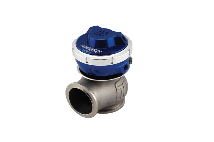 Turbosmart TS-0553-1201 - WG45CG Gen V Hyper-Gate 45 5psi Compressed Gas Blue