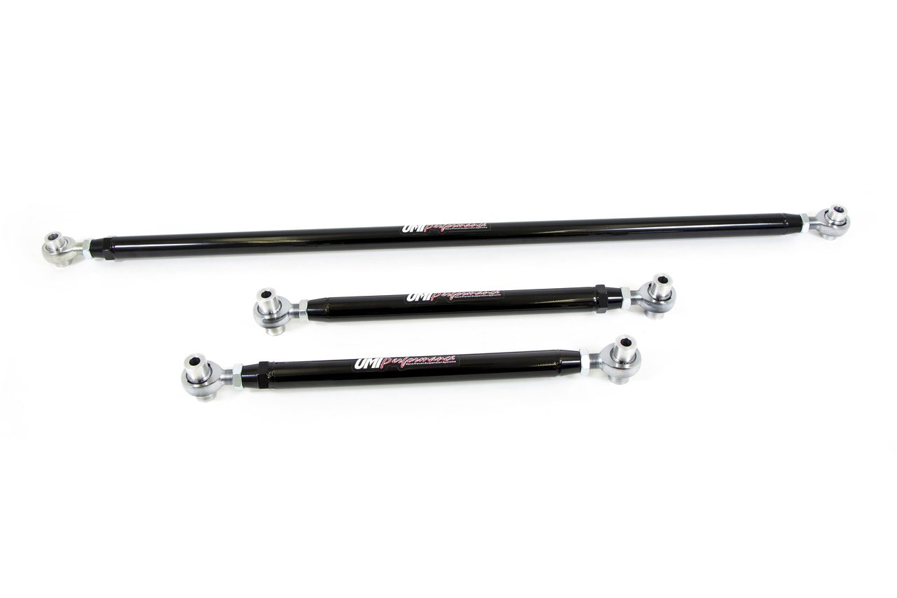 UMI Performance 201723CM-B - 82-02 GM F-Body Double Adjustable Panhard Bar & Lower Control Arm Kit