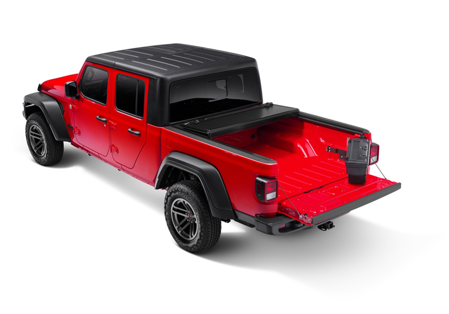 Undercover SC304P - 2020 Jeep Gladiator Passengers Side Swing Case - Black Smooth