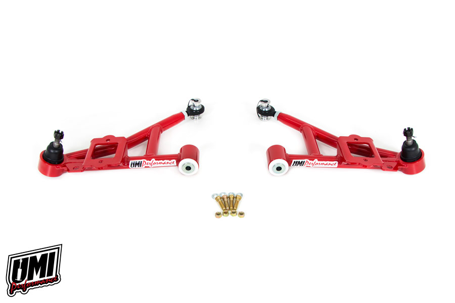 UMI Performance 2307-B - 93-02 GM F-Body Tubular Front Lower A-Arms- Delrin Street