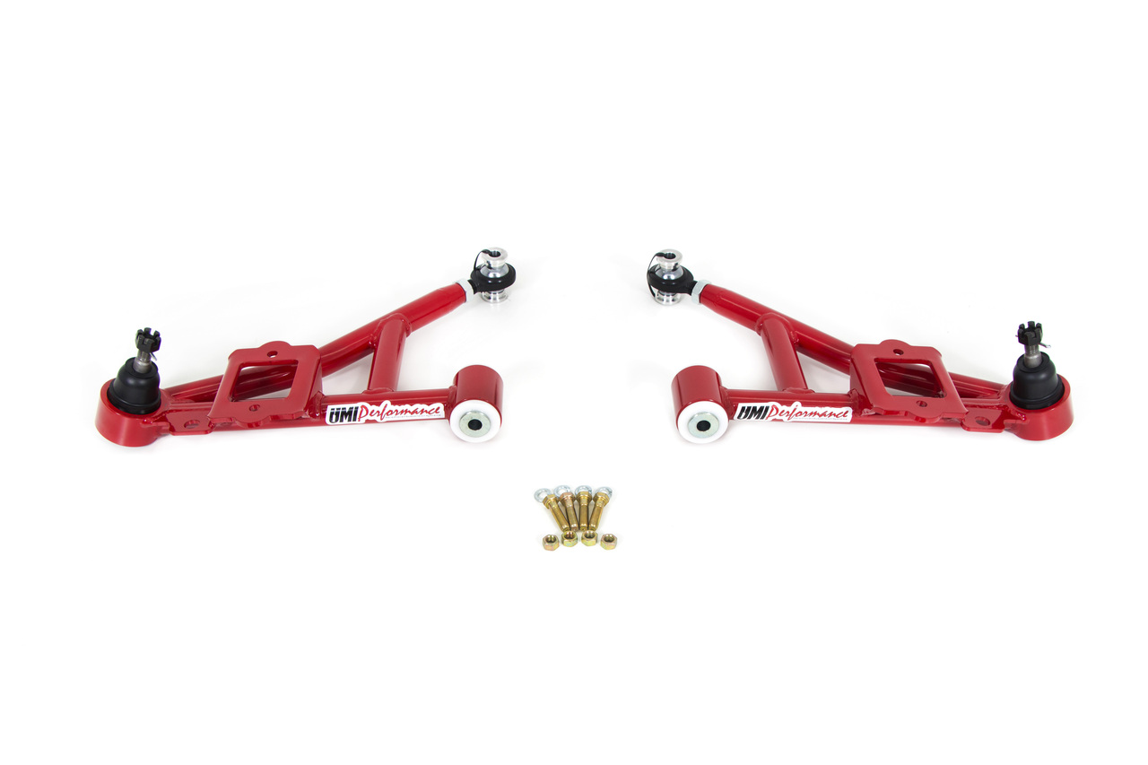 UMI Performance 2307-R - 93-02 GM F-Body Tubular Front Lower A-Arms- Delrin Street