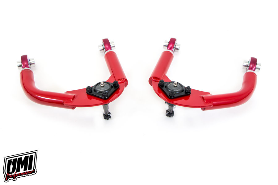 UMI Performance 2316-R - 93-02 GM F-Body Upper A-Arm Adj. Drag CrMo - Red UMI Performance 2316-R - 93-02 GM F-Body Upper A-Arm Adj. Drag CrMo - Red