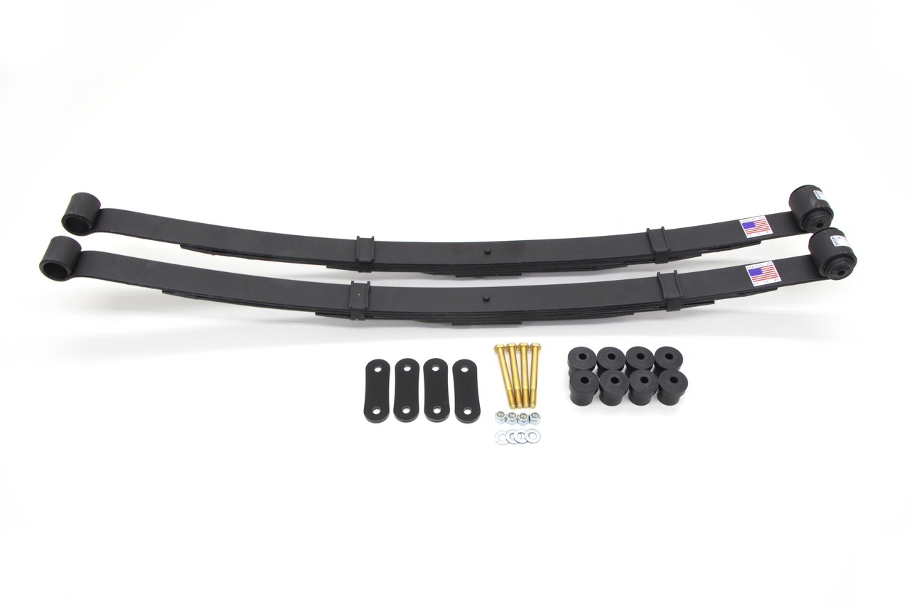 UMI Performance 262025 - 70-81 GM F-Body Rear 2in Leaf Springs Shackle Kit - Poly