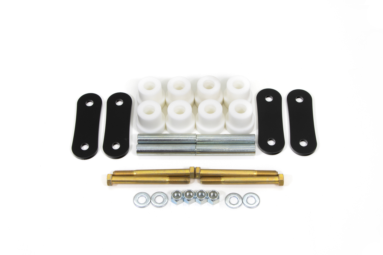 UMI Performance 2626 - 70-81 Leaf Spring Delrin Shackle Kit UMI Performance 2626 - 70-81 Leaf Spring Delrin Shackle Kit