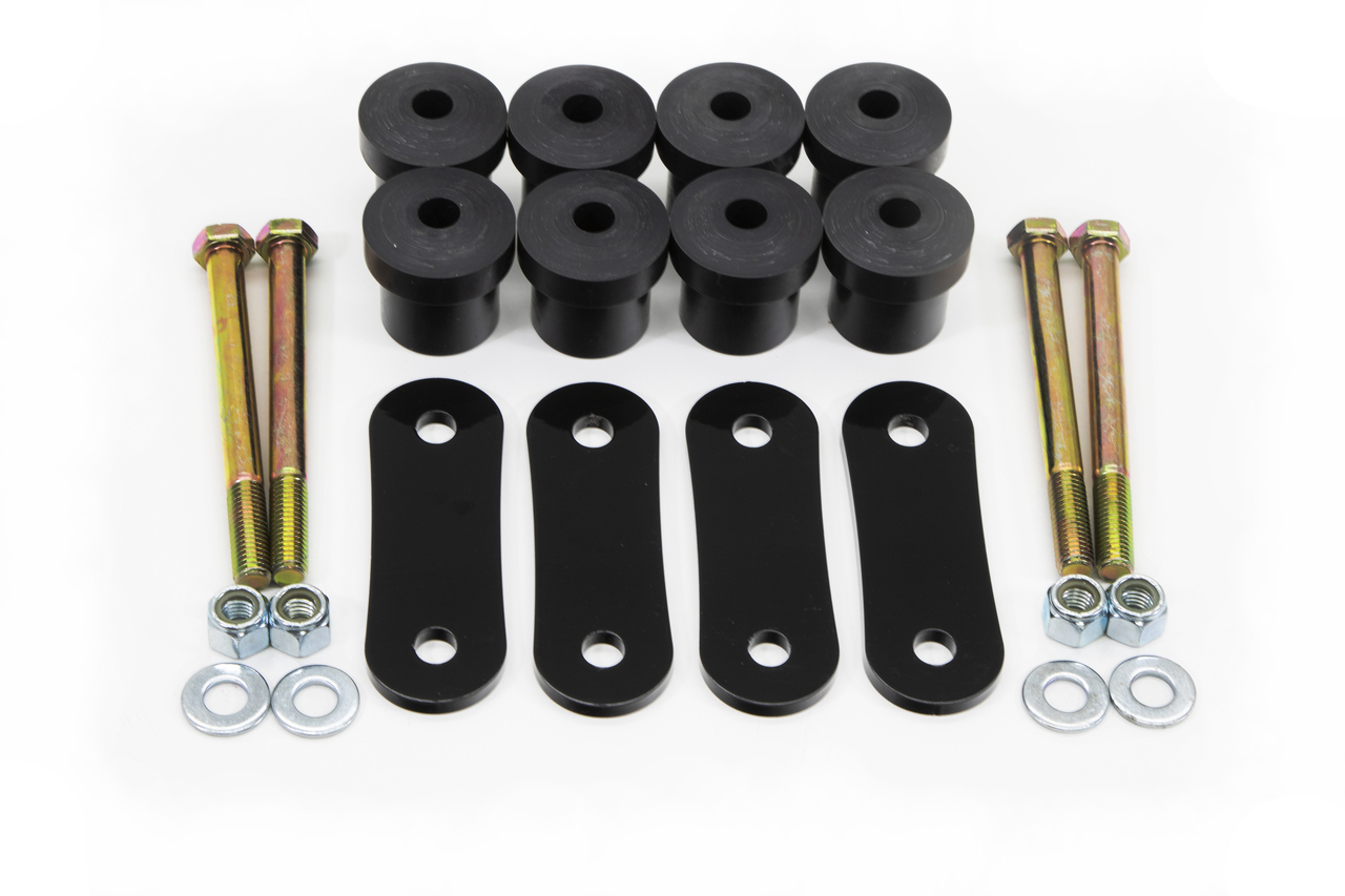 UMI Performance 2625 - 70-81 Polyurethane Leaf Spring Shackle Kit