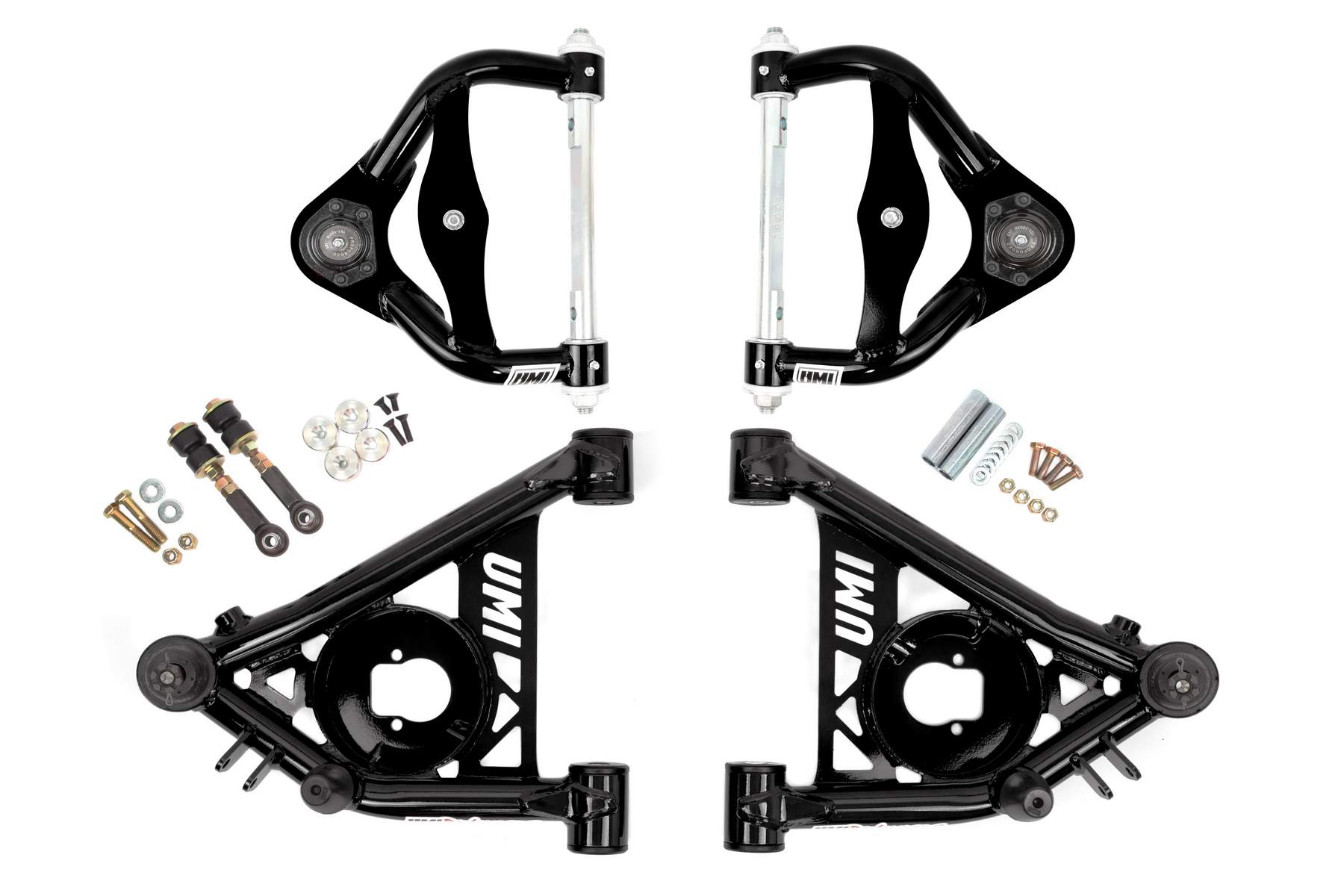 UMI Performance 303133-B - 78-88 G-Body S10 Tubular Front Upper & Lower A-Arms Poly