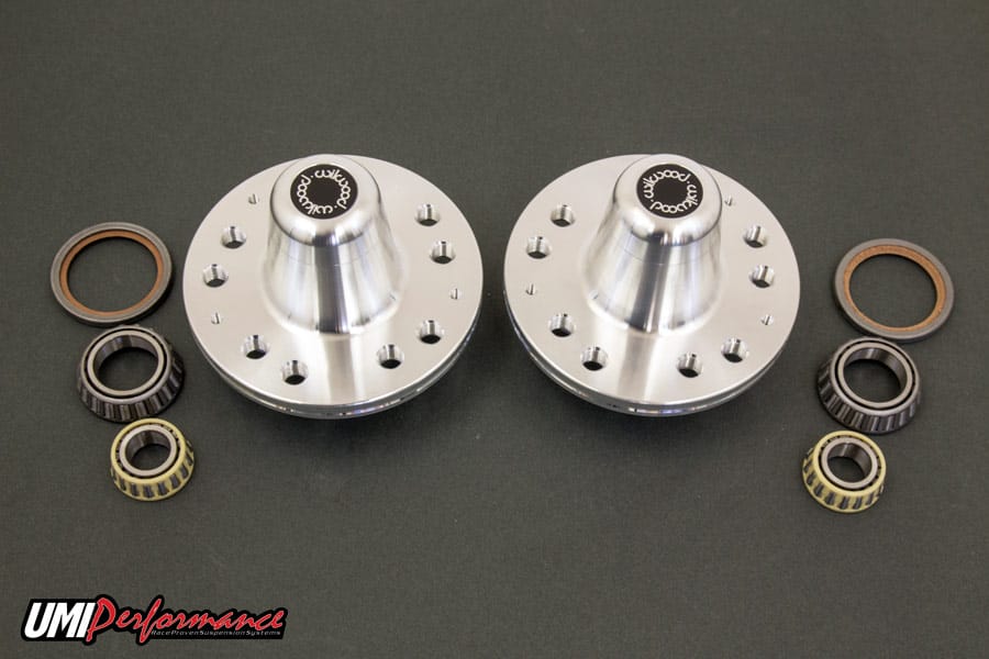 UMI Performance 3047 - 78-88 GM G-Body C5/C6 Front Brake Conversion Hubs & Bearings