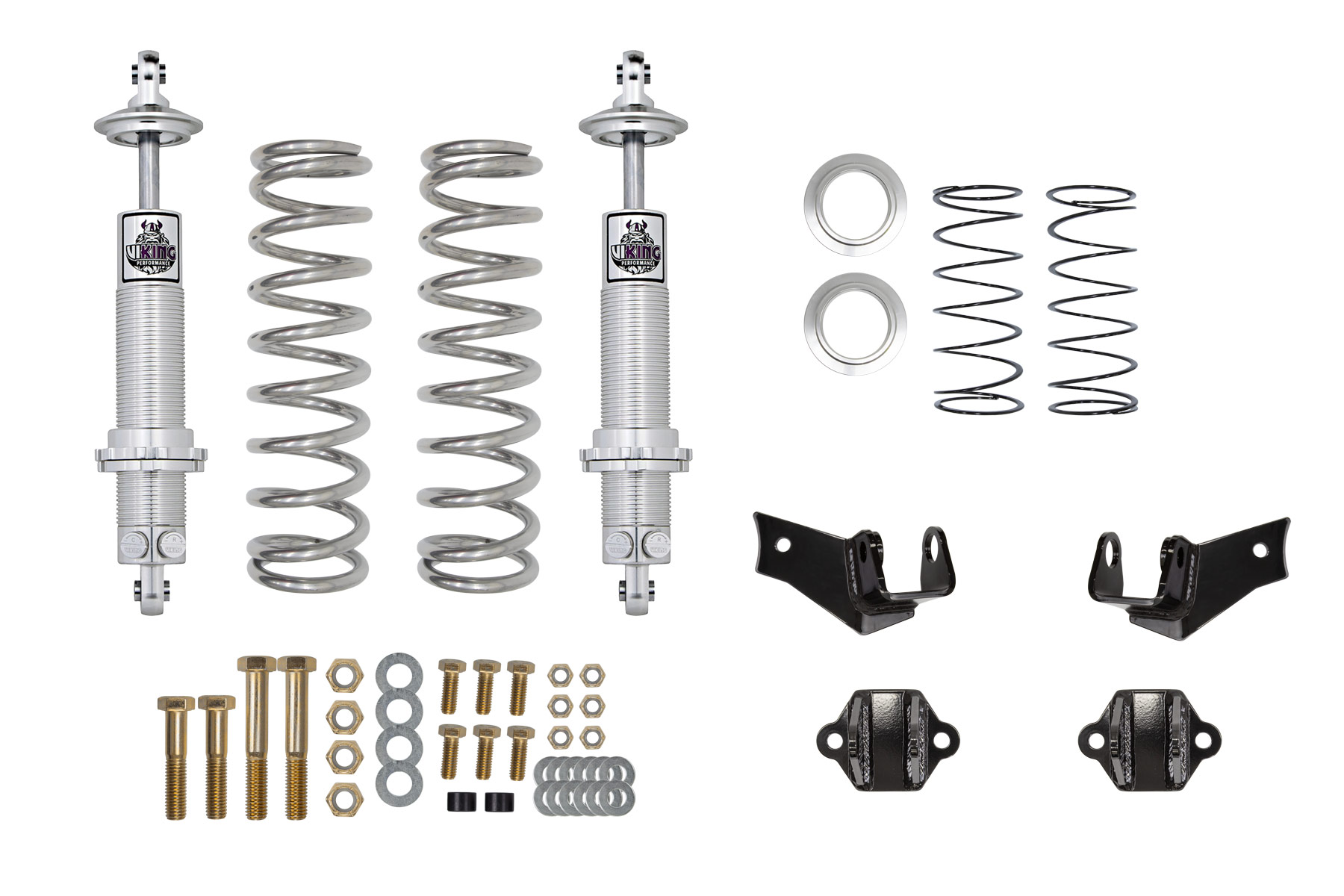 UMI Performance 3623 - UMI 78-96 GM B-Body Rear Coil-Over Conversion Brackets