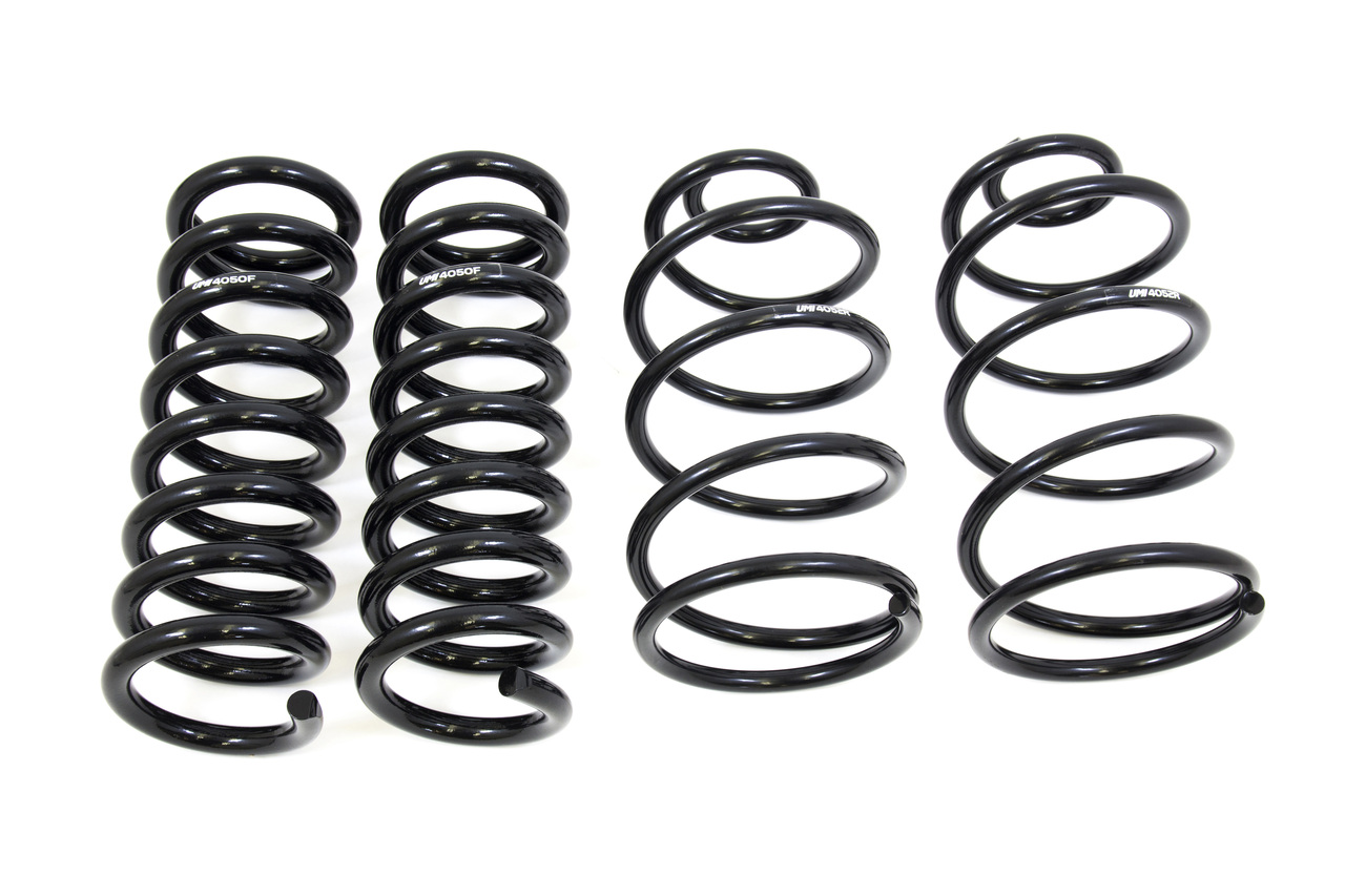 UMI Performance 4052 - 64-66 GM A-Body Spring Kit 1in Lowering