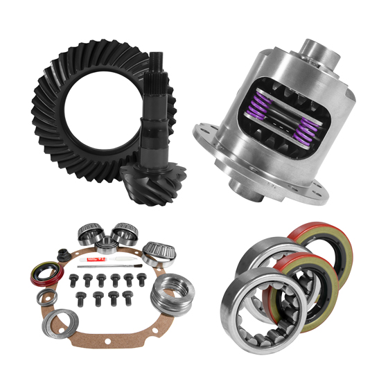 USA Standard Gear ZGK2037 - 8.8 inch Ford 3.31 Rear Ring and Pinion Install Kit 31 Spline Positraction 2.53 inch Axle Bearings USA Standard