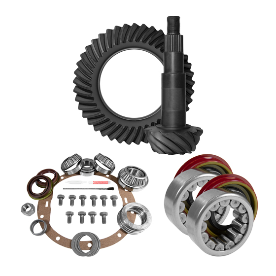 USA Standard Gear ZGK2034 - 8.6 inch GM 4.56 Rear Ring and Pinion Install Kit Axle Bearings and Seal USA Standard USA Standard Gear ZGK2034 - 8.6 inch GM 4.56 Rear Ring and Pinion Install Kit Axle Bearings and Seal USA Standard