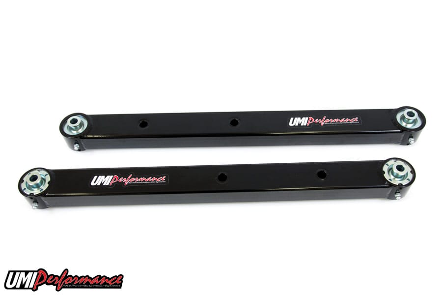 UMI Performance 4042-B - 64-72 A-Body Boxed Lower Control Arms- w/ Dual Roto-Joints