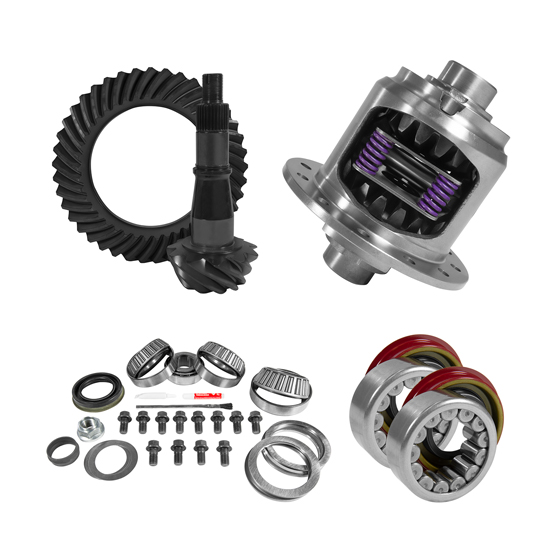 USA Standard Gear ZGK2253 - 9.5 inch GM 3.73 Rear Ring and Pinion Install Kit 33 Spline Positraction Axle Bearing and Seals USA Standard USA Standard Gear ZGK2253 - 9.5 inch GM 3.73 Rear Ring and Pinion Install Kit 33 Spline Positraction Axle Bearing and Seals USA Standard