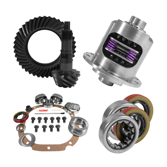 USA Standard Gear ZGK2218 - 8.8 inch Ford 3.73 Rear Ring and Pinion Install Kit 2.25 inch OD Axle Bearings and Seals USA Standard