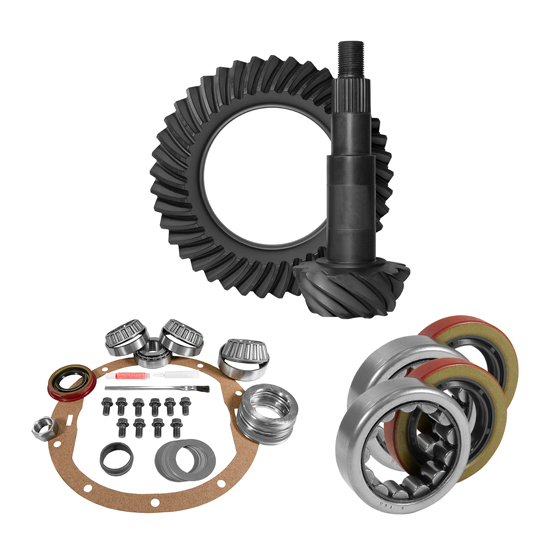 USA Standard Gear ZGK2211 - 8.2 inch GM 3.73 Rear Ring and Pinion Install Kit 2.25 inch OD Axle Bearings and Seals USA Standard USA Standard Gear ZGK2211 - 8.2 inch GM 3.73 Rear Ring and Pinion Install Kit 2.25 inch OD Axle Bearings and Seals USA Standard