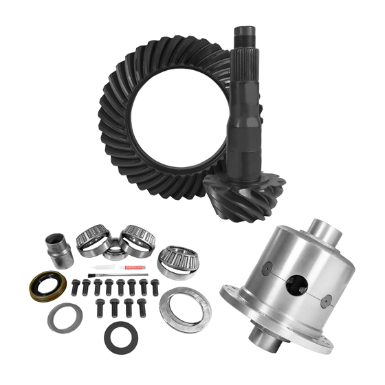 USA Standard Gear ZGK2153 - 10.5 inch Ford 4.11 Rear Ring and Pinion Install Kit 35 Spline Positraction USA Standard