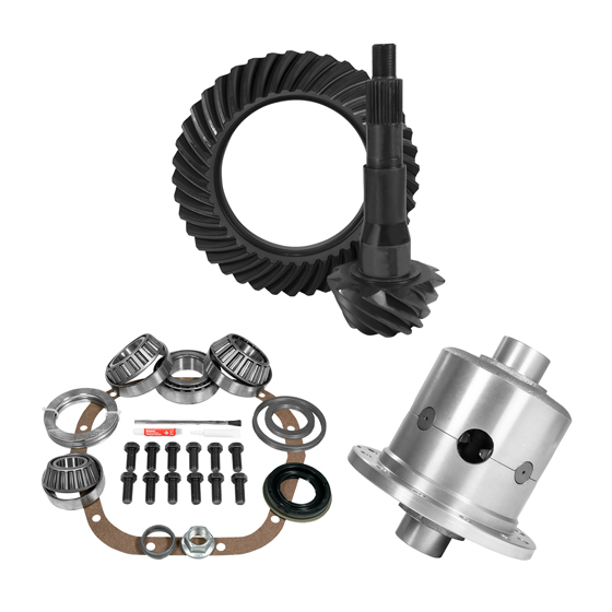 USA Standard Gear ZGK2146 - 10.5 inch Ford 4.56 Rear Ring and Pinion Install Kit 35 Spline Positraction with NP761271 / NP998236 USA Standard