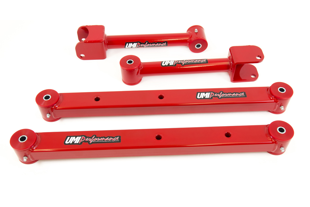 UMI Performance 402418-R - 64-67 GM A-Body Rear Control Arm Kit Boxed Lowers
